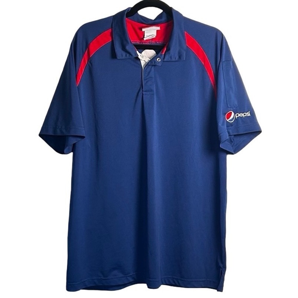 Pepsi Aramark Performance Polo Shirt Men's Size XL Workwear Uniform Utility